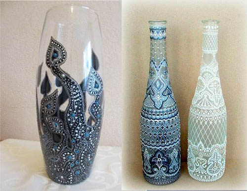 Декоративные вазы своими руками