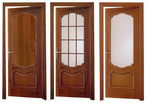 Конструкция деревянной двери